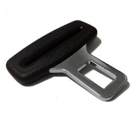 Fivela Lingueta para Cinto de Seguran�a Universal 22mm Preto Sobre injetada