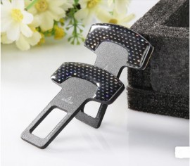 Par de Fivela em a�o Carbono para Cinto De Seguran�a Anti Alarme Sonoro